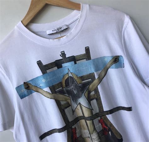 givenchy jesus cross t shirt|Givenchy Jesus Shirt .